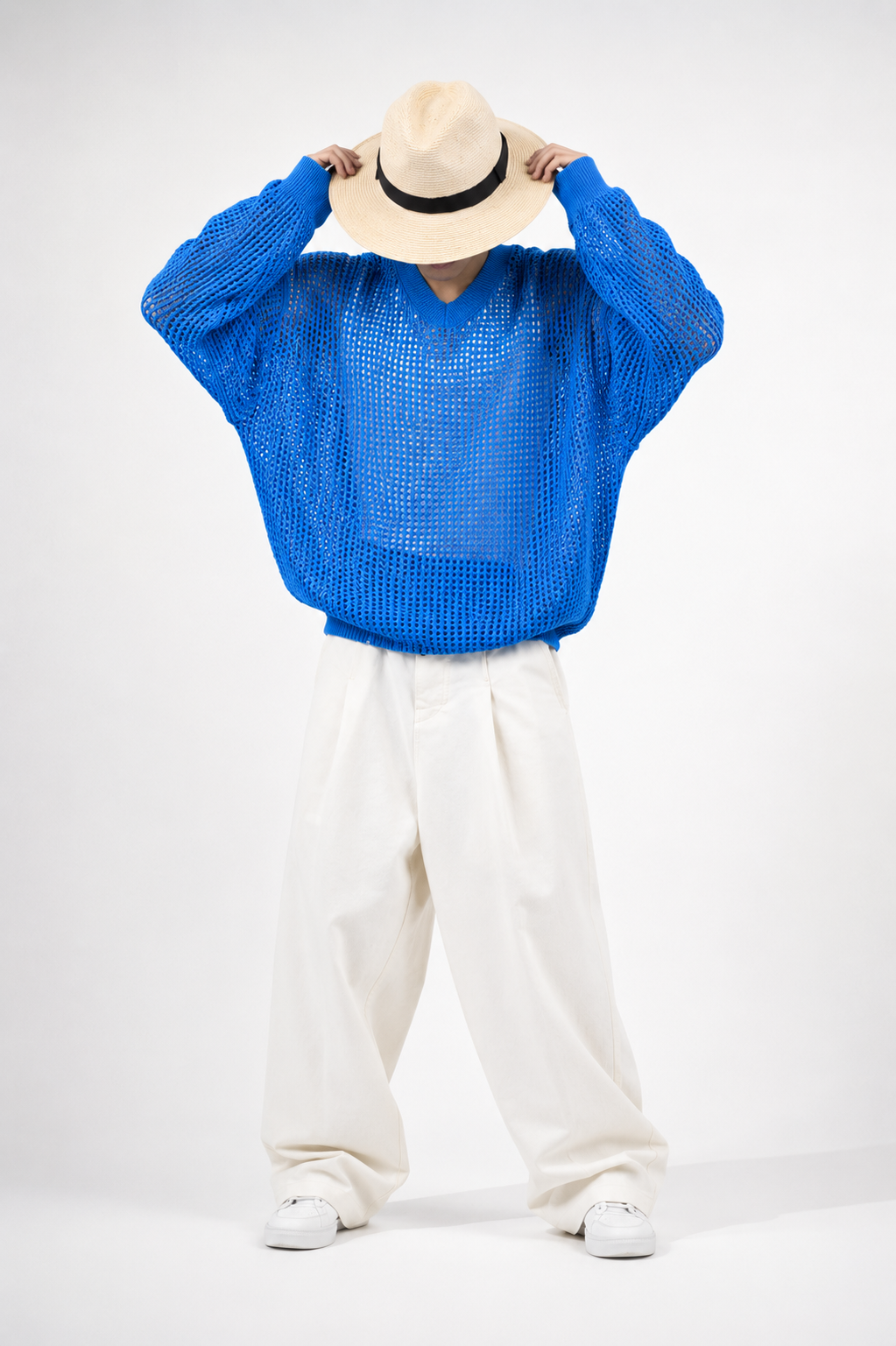 SUMMER MESH SWEATER