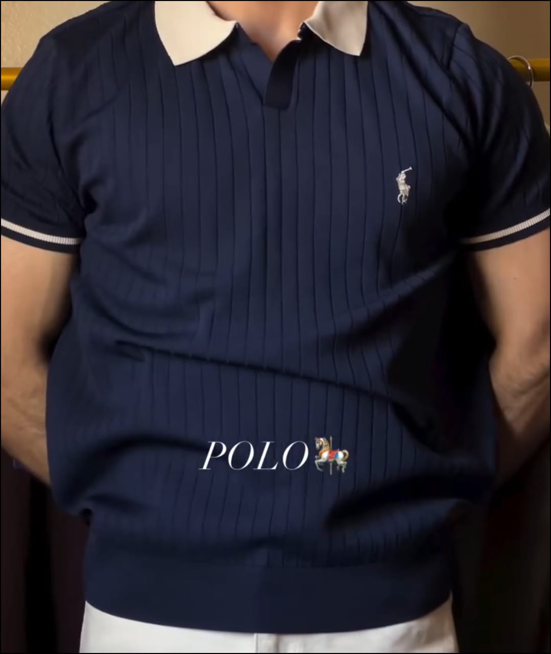LVS RIBBED POLO