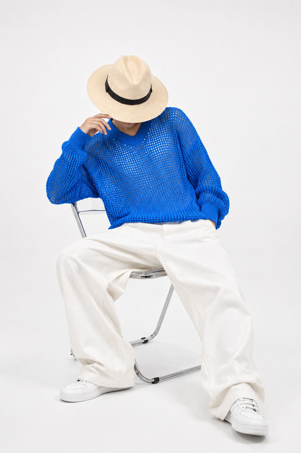 SUMMER MESH SWEATER