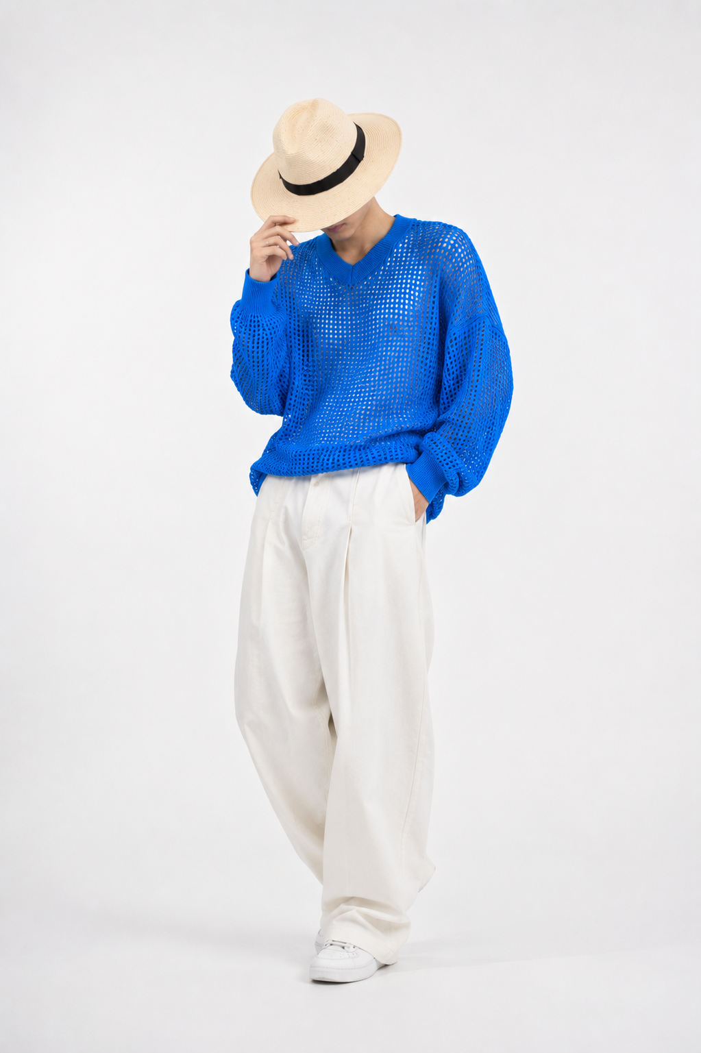 SUMMER MESH SWEATER