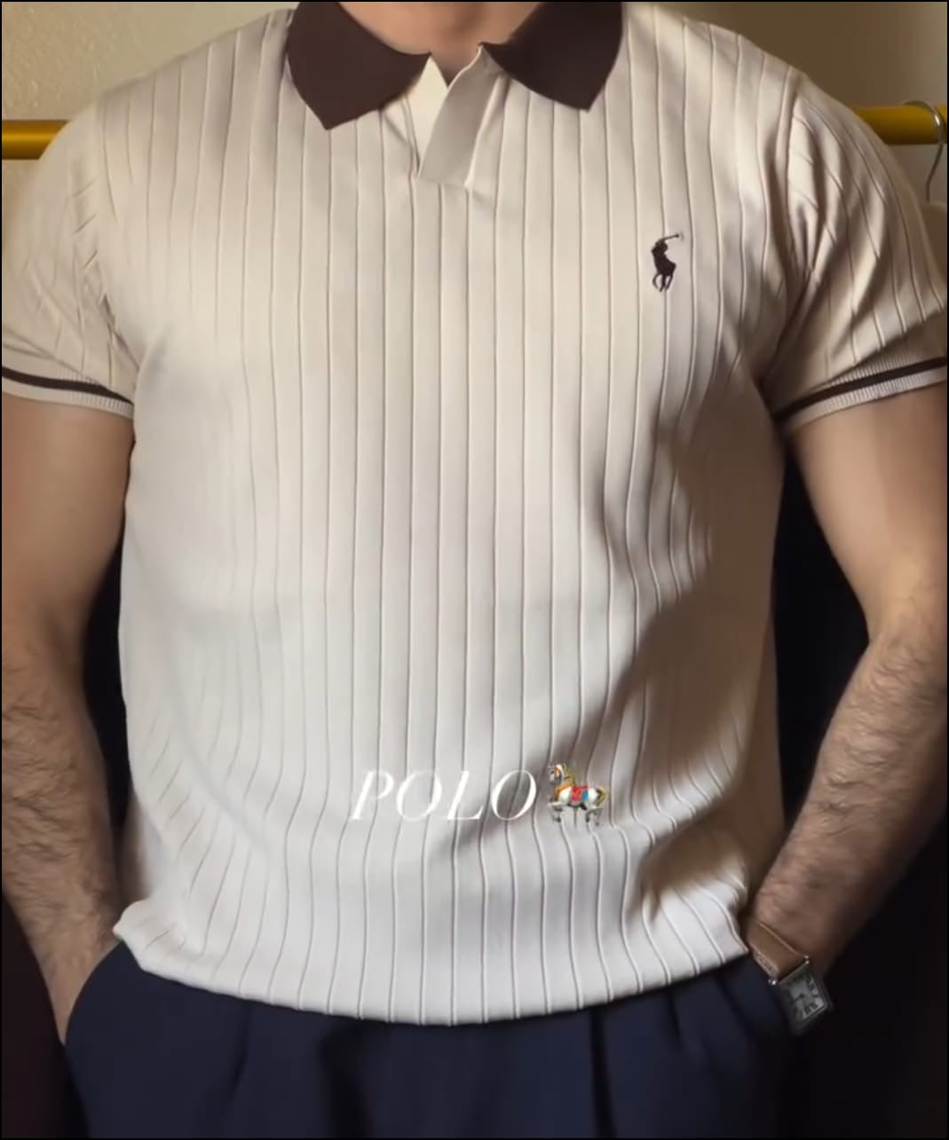 LVS RIBBED POLO