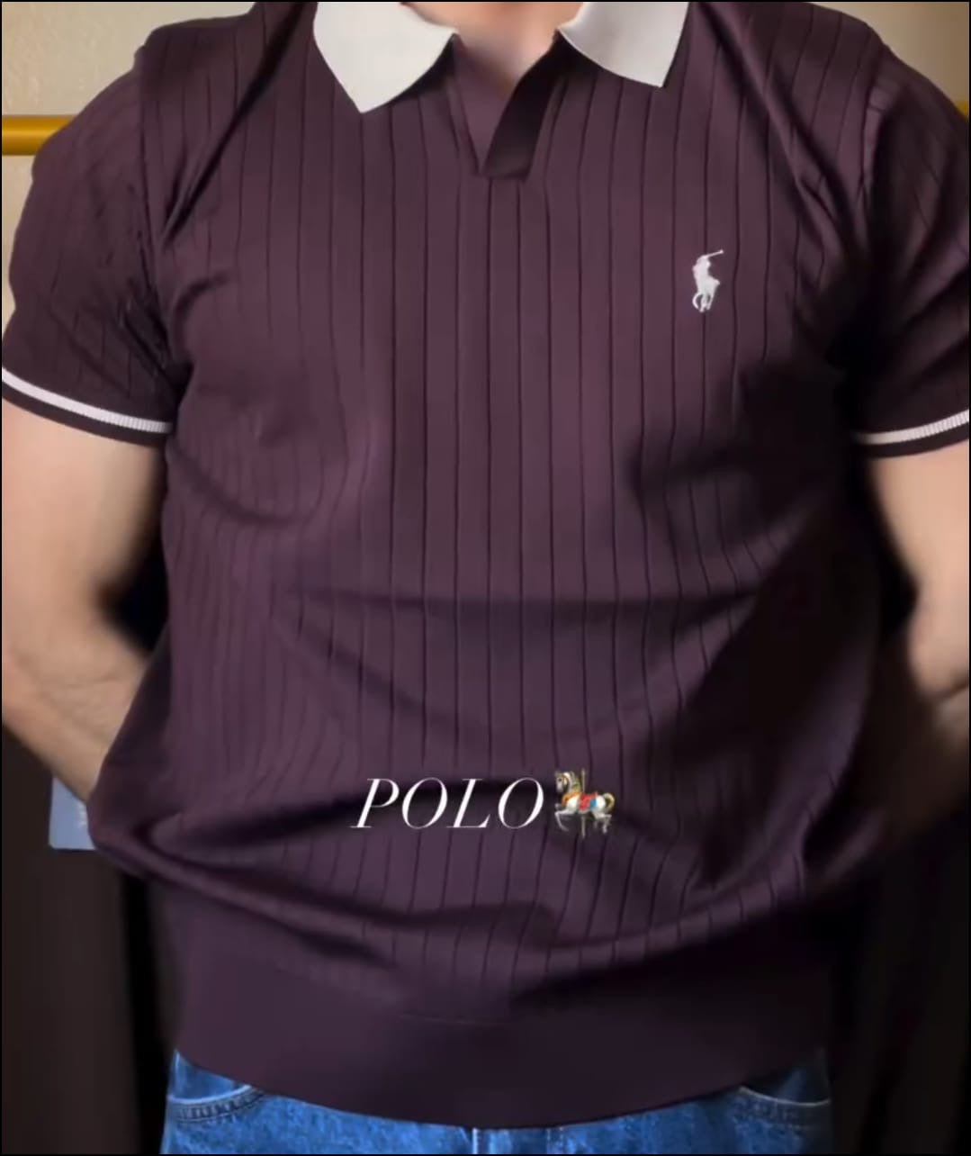 LVS RIBBED POLO