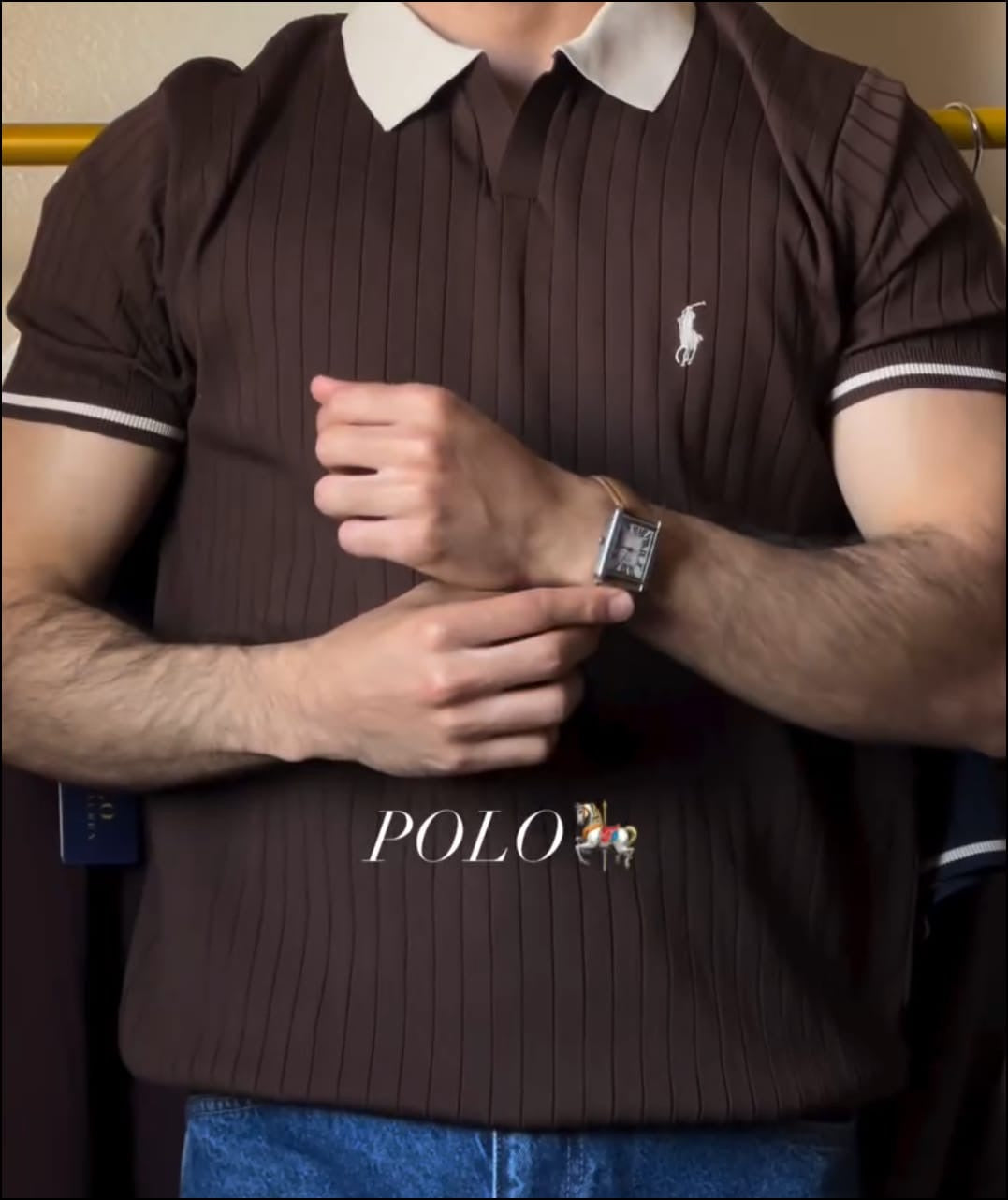 LVS RIBBED POLO